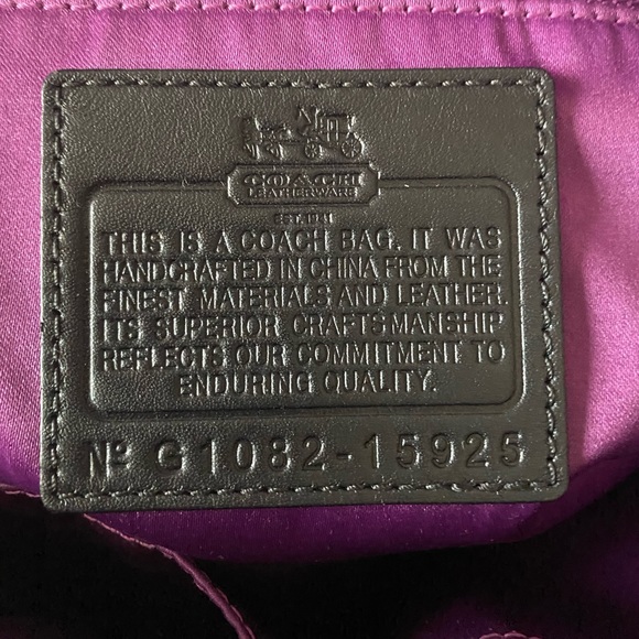 Coach Madison Sophia Lurex Zebra Jacquard Bag - Picture 3 of 5